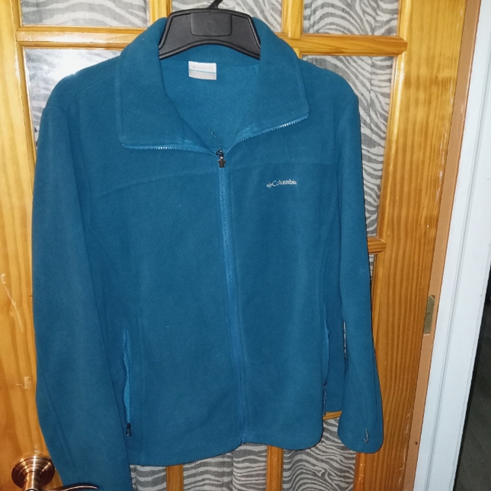💕5 for 25$ XL COLUMBIA BEAUTIFUL BLUE ZIP UP JACKET